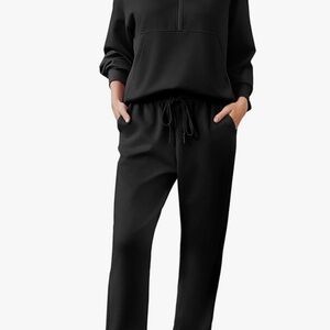 NWT PINSPARK  Black Women's lounge set